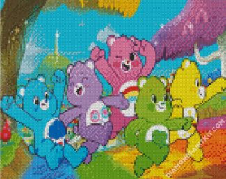 Care Bears diamond painting