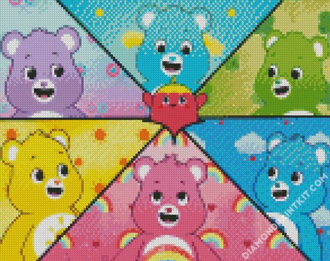 Care Bears Characters diamond painting