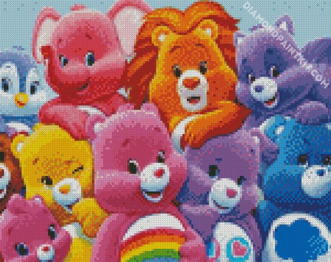 Care Bears And Cousins diamond painting