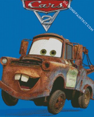 Cars 2 Disney Character diamond painting