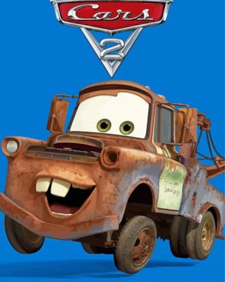 Cars 2 Disney Character diamond painting