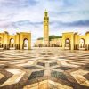 Casablanca Hassan II Mosque diamond painting