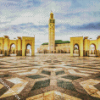 Casablanca Hassan II Mosque diamond painting