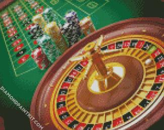 Casino Roulette Game diamond painting