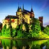 Castle Of Spirits Slovakia diamond painting