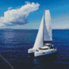 Catamaran Ship diamond painting