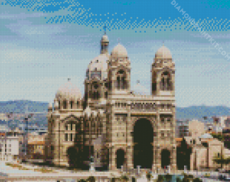 Cathédrale La Major Marseille France diamond painting