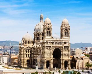 Cathédrale La Major Marseille France diamond painting