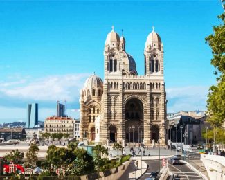 Cathédrale La Major France Marseille diamond painting