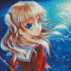 Charlotte Nao Tomori Anime Girl diamond painting