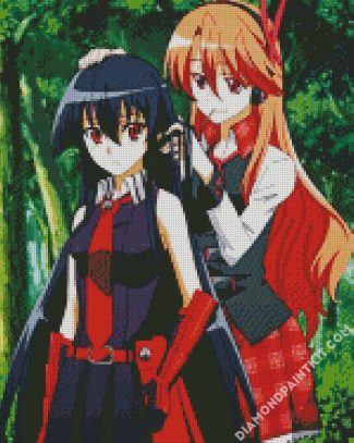 Chelsea And Akame diamond painting