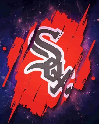 Chicago White Sox Baseball Logo diamond painting