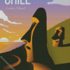 Chile Poster diamond painting