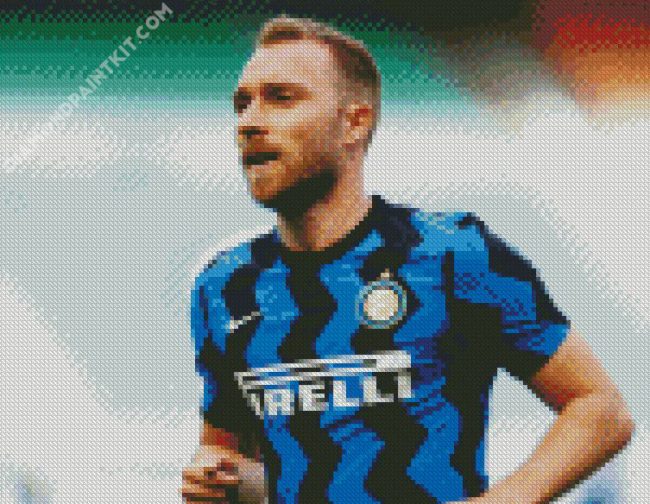 Christian Eriksen diamond painting