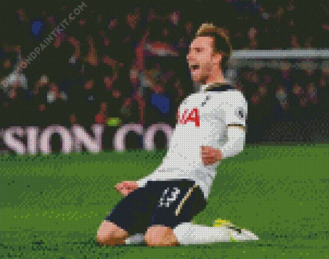 Christian Eriksen Player diamond painting