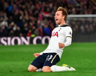 Christian Eriksen Player diamond painting