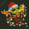 Christmas Baby Yoda diamond painting