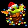 Christmas Baby Yoda diamond painting