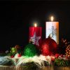 Christmas Candles diamond painting