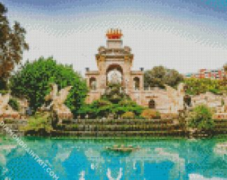 Ciutadella Park diamond painting