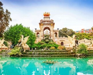 Ciutadella Park diamond painting