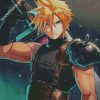 Cloud Strife diamond painting