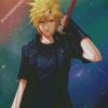 Cloud Strife Final Fantasy diamond painting