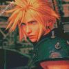 Cloud Strife Final Fantasy Game diamond painting