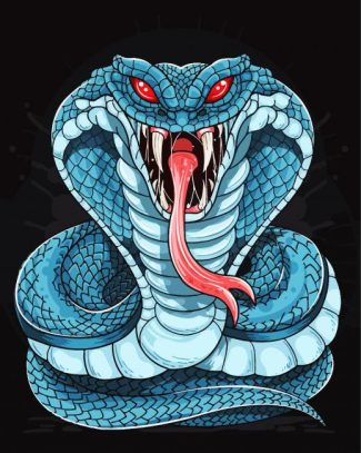 Cobra Snake Art diamond painting