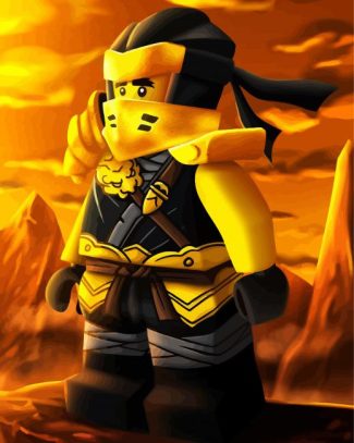 Cole Ninjago diamond painting