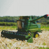 Combine Harvester Toy diamond painting