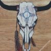 Cow Skull diamond painting