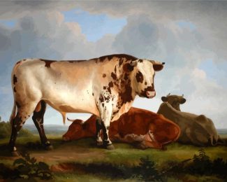 Cows Animals diamond painting