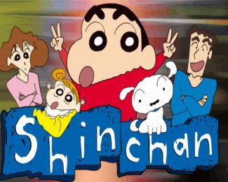 Crayon Shin Chan diamond painting