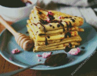 Crepes diamond painting