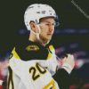 Curtis Lazar Boston Bruins Player diamond painting