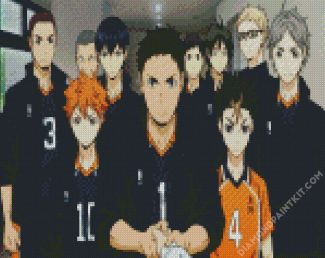 Daichi Sawamura And The Team diamond painting