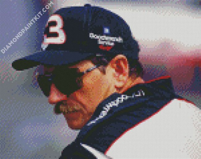 Dale Earnhardt Sr diamond painting