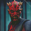 Darth Maul Character diamond painting