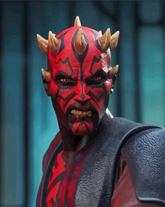 Darth Maul Character diamond painting