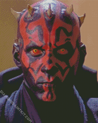 Darth Maul Villain diamond painting