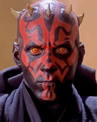 Darth Maul Villain diamond painting