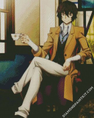 Dazai Bungo Stray Dogs Anime diamond painting