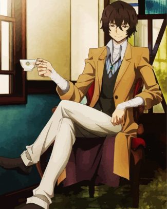 Dazai Bungo Stray Dogs Anime diamond painting