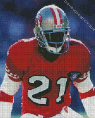 Deion Sanders American Footballer diamond painting