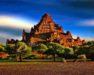 Dhammayangyi Temple Myanmar diamond painting