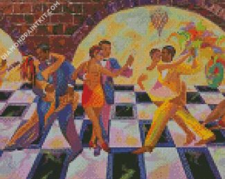 Disco Club diamond painting