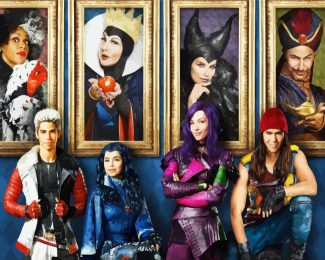 Disney Descendants Film diamond painting