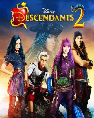 Disney Descendants diamond painting