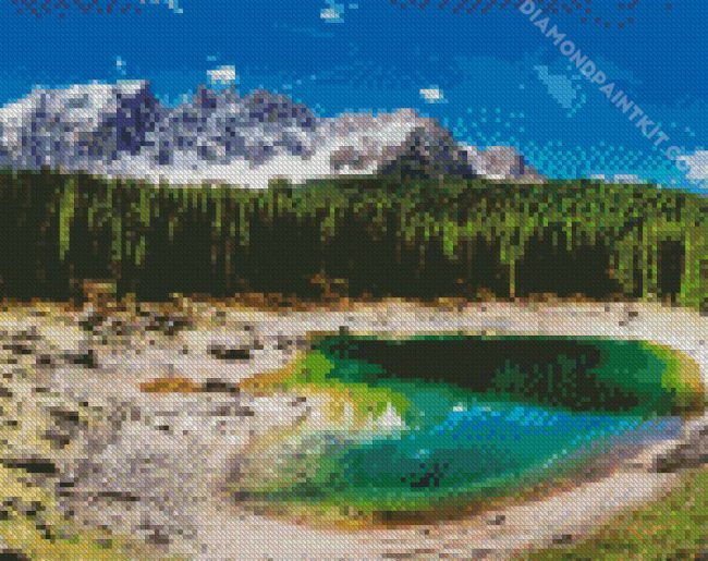 Dolomites Landscape diamond painting